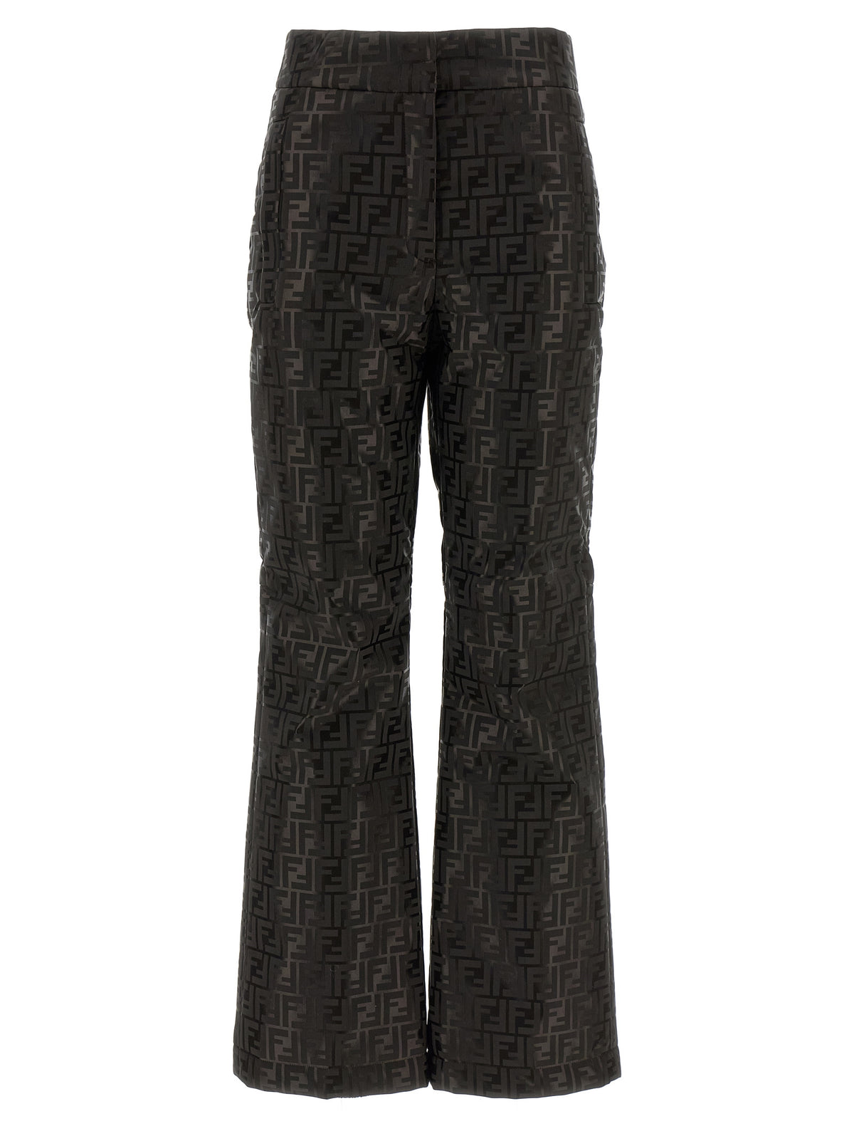 Fendi Brown Cotton Athletic Pants