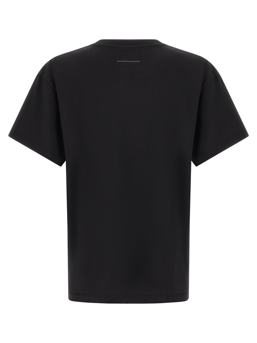 MM6 Maison Margiela Black Cotton T-Shirt