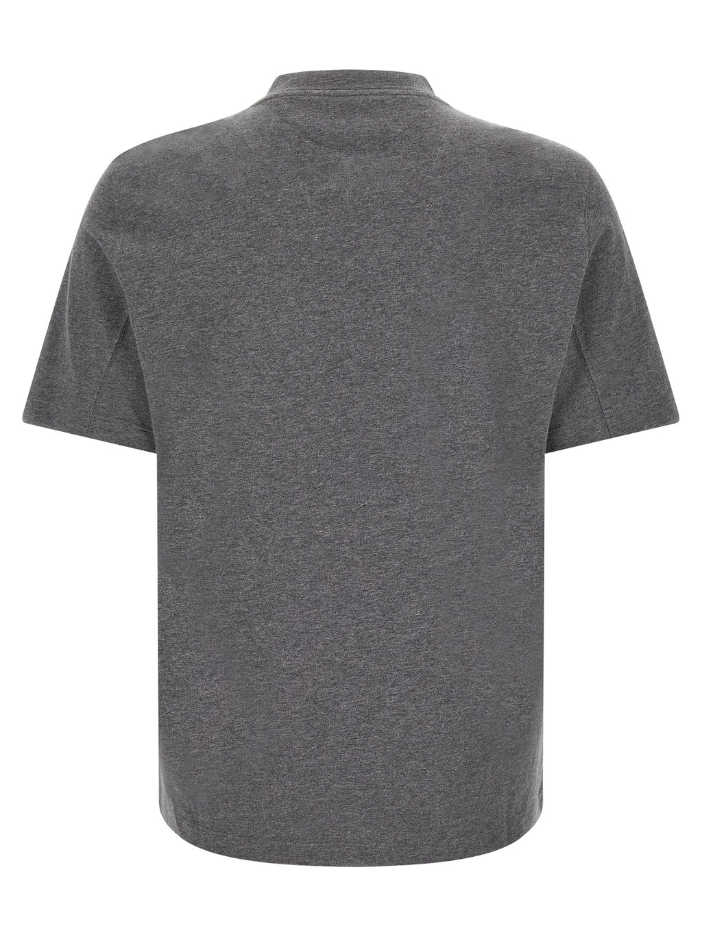 Brunello Cucinelli Gray Cotton T-Shirt