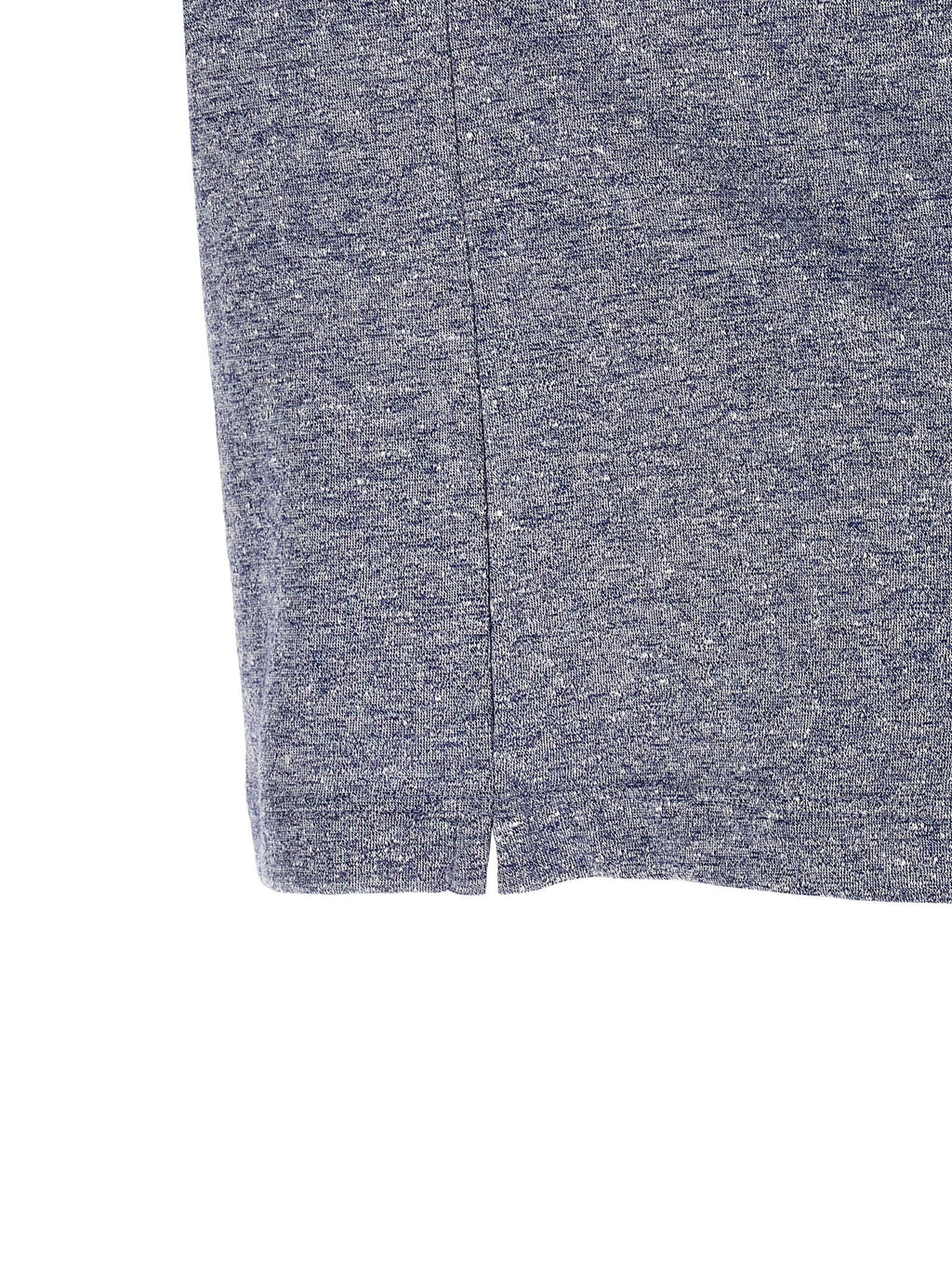 Brunello Cucinelli Blue Linen T-Shirt