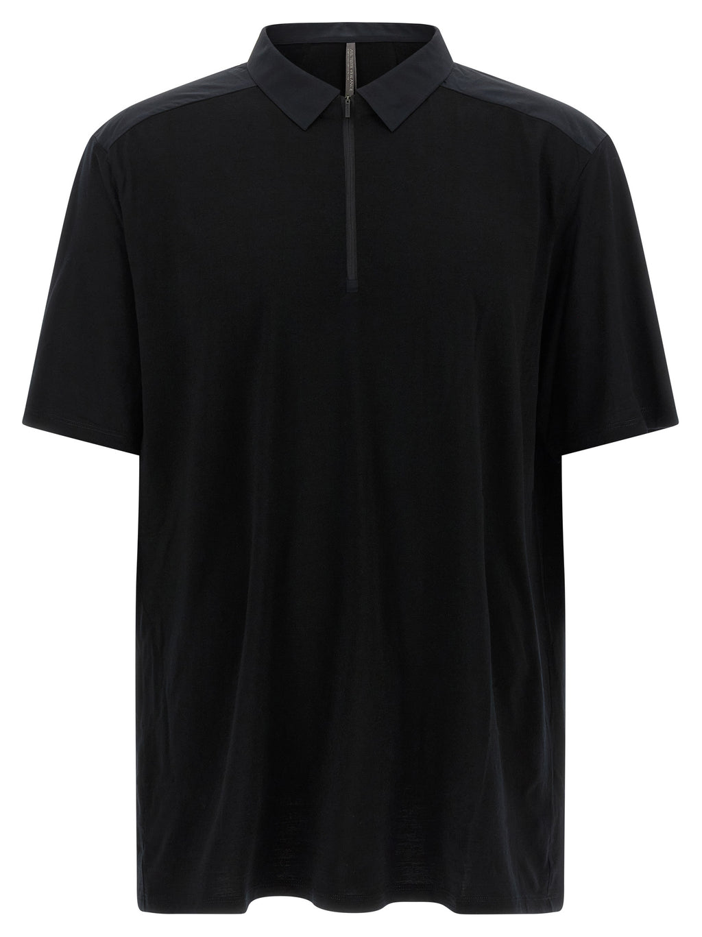 Arc'teryx Veilance Black Wool Polo Shirt