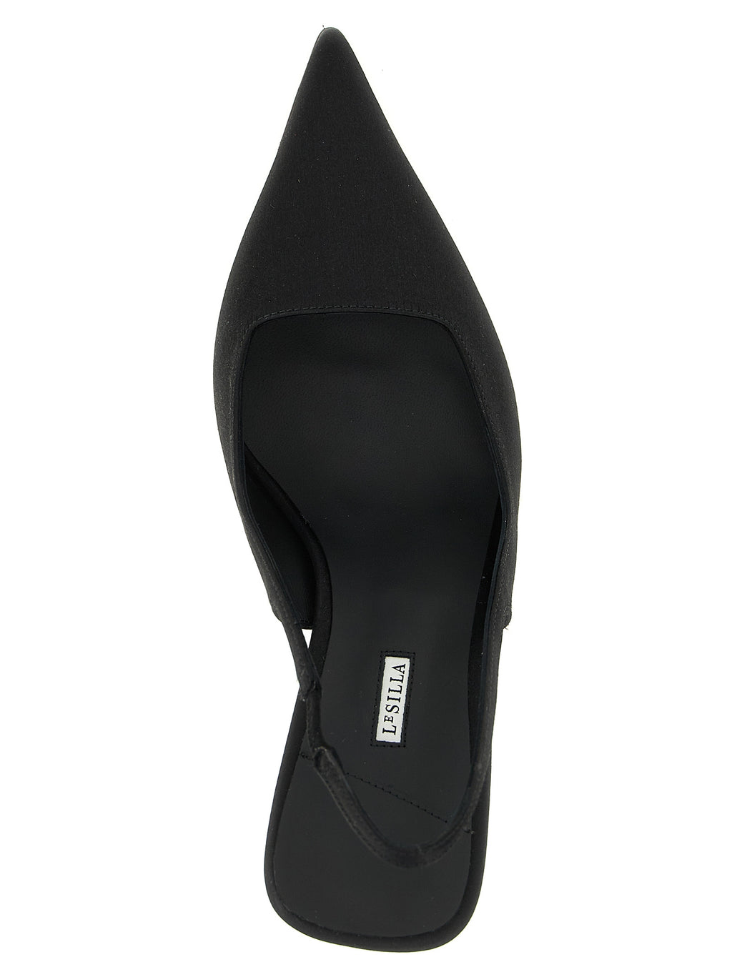 LE SILLA Black Viscose High Heel Pumps