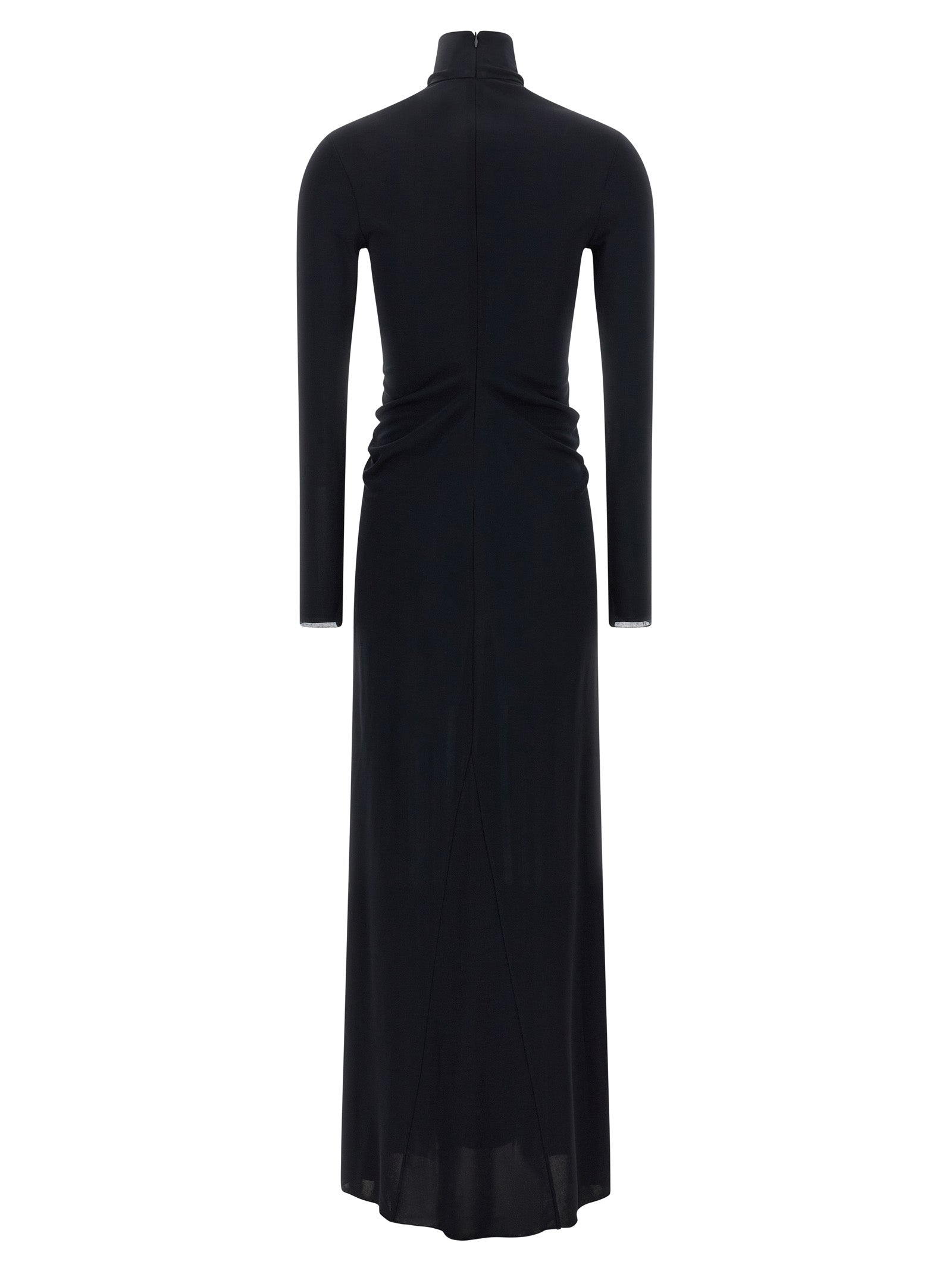 Fabiana Filippi Blue Viscose Long Dress