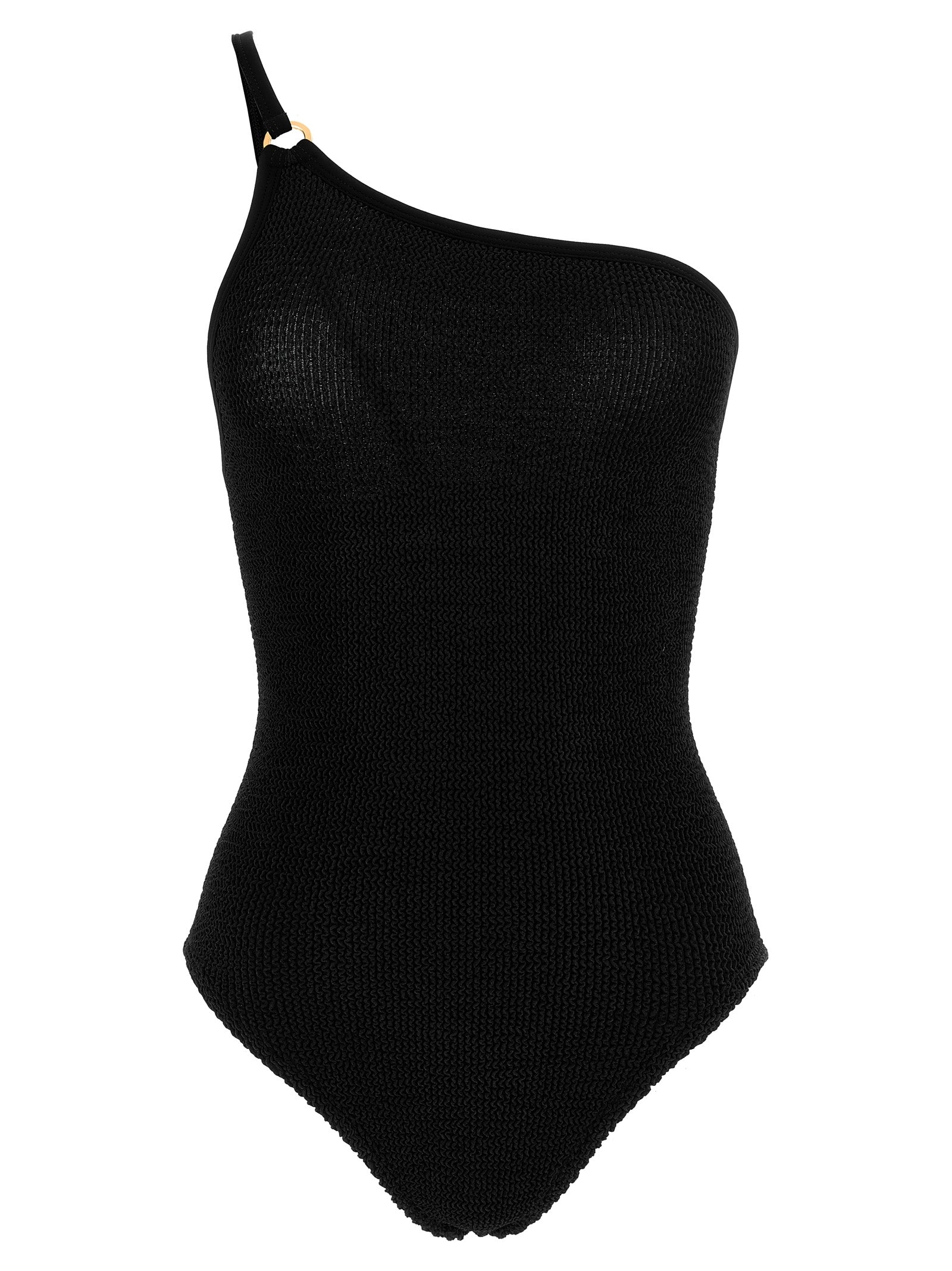 Hunza G Black Polyamide One-Piece Swimsuit