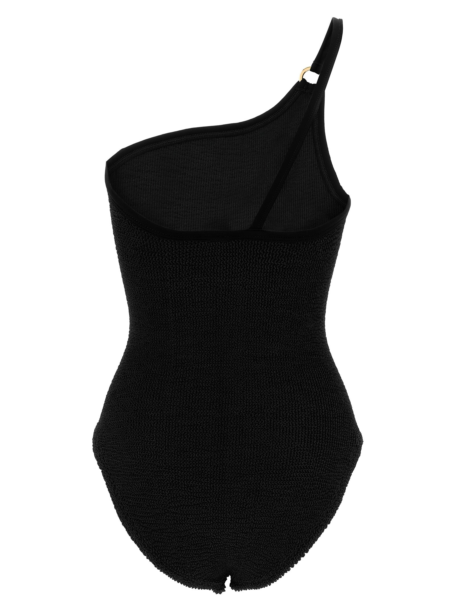 Hunza G Black Polyamide One-Piece Swimsuit