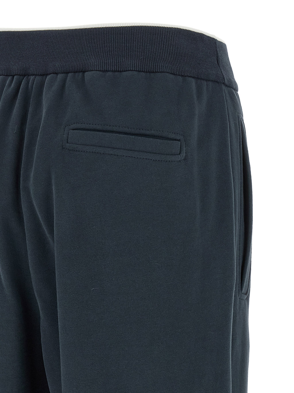 Brunello Cucinelli Blaue Jogginghose aus Baumwolle
