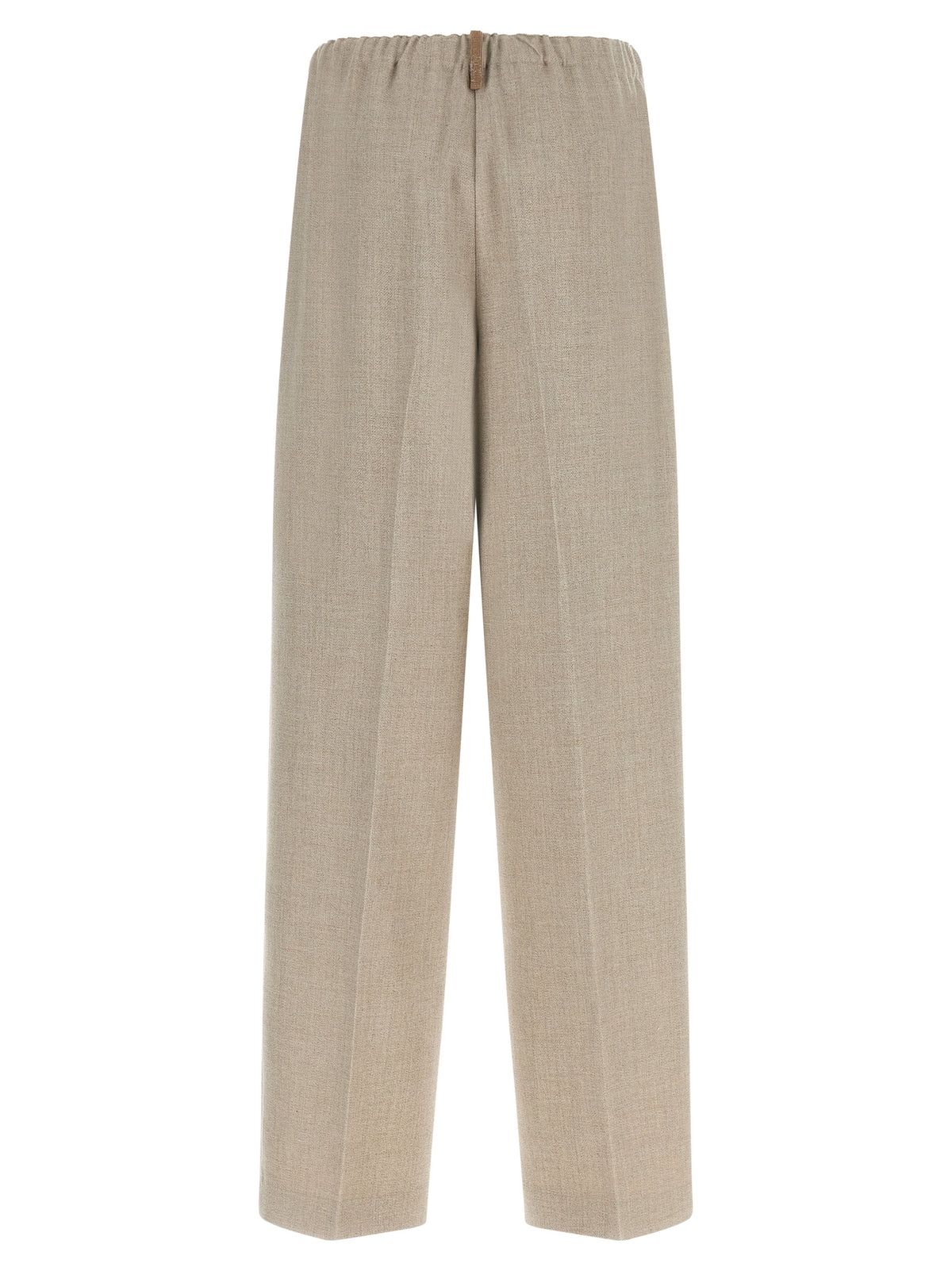 Fabiana Filippi Beige Polyester Casual Pants