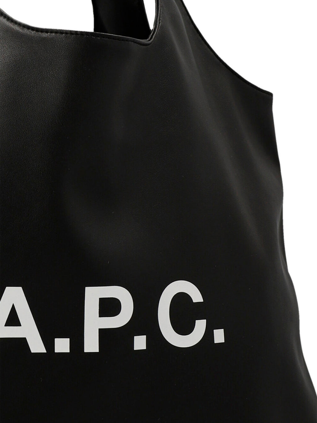 A.P.C. Black Polyethylene Tote Bag