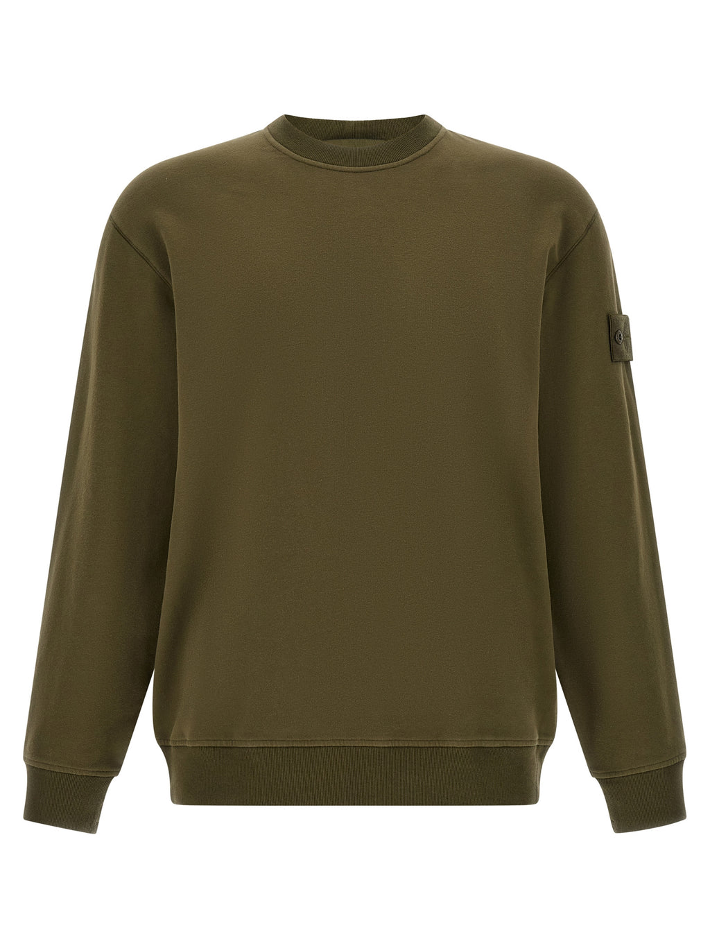 Stone Island Bicolor Cotton Sweatshirt