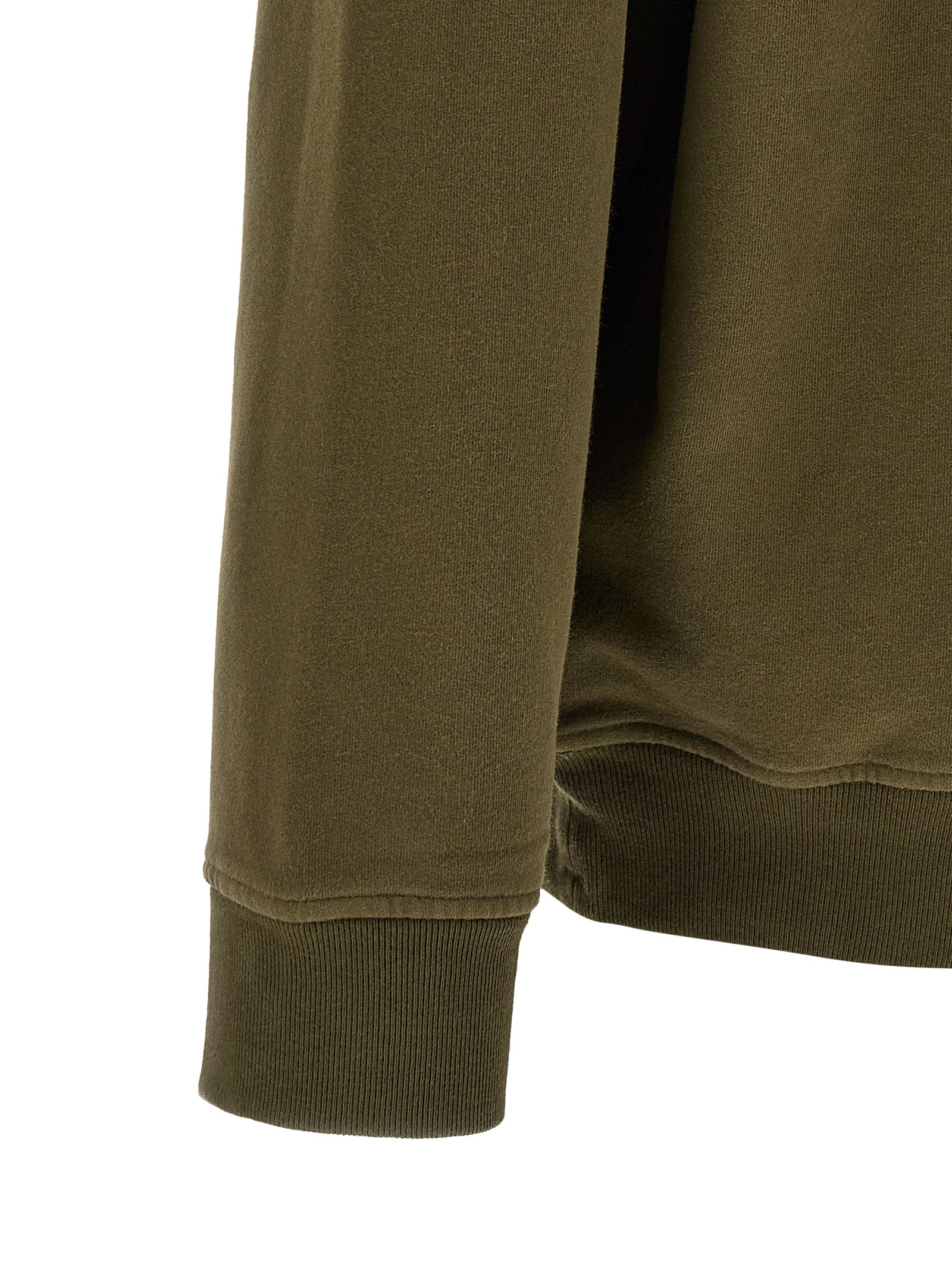 Stone Island Bicolor Cotton Sweatshirt