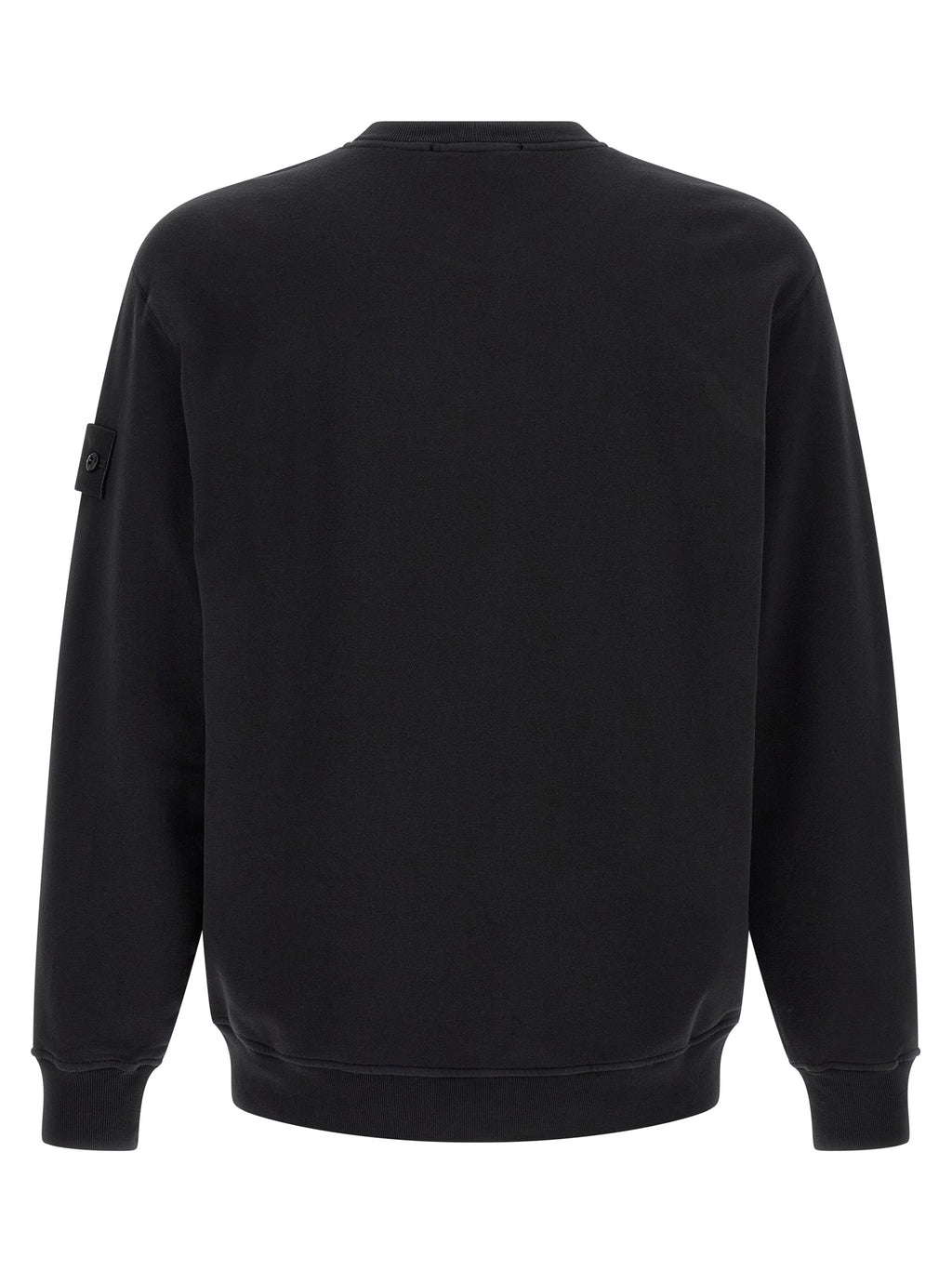 Stone Island Black Cotton Sweatshirt