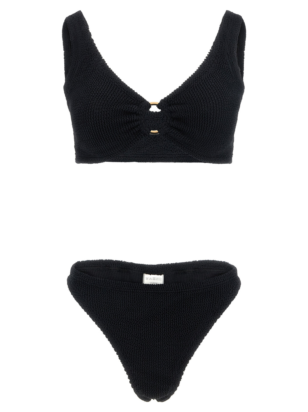 Hunza G Black Polyamide Bikini
