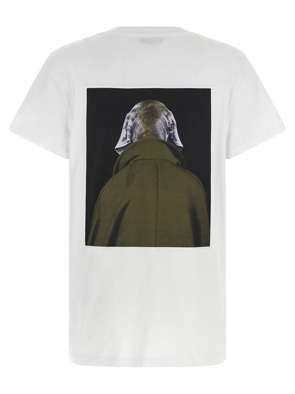 Max Mara White Cotton T-Shirt