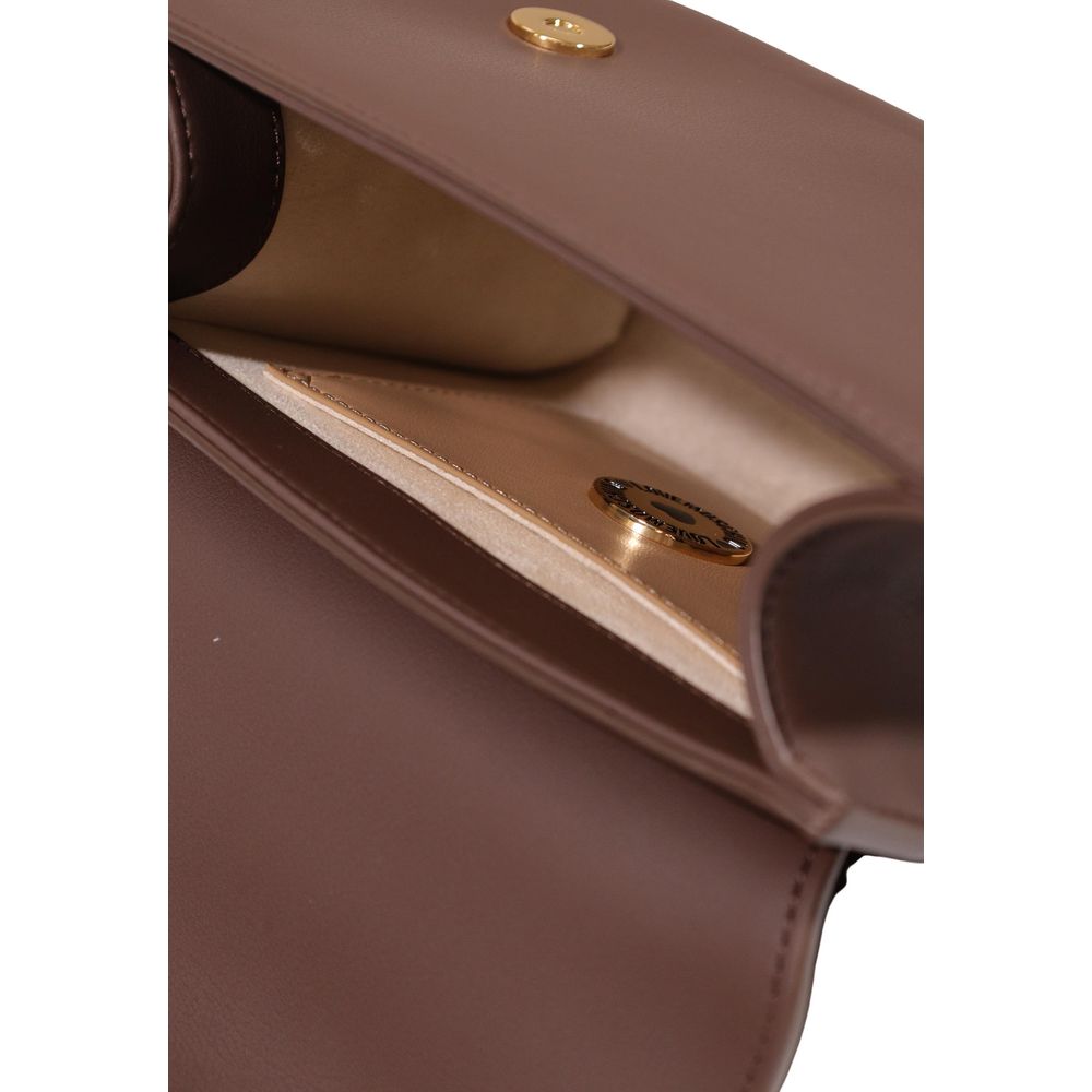 Love Moschino Handtasche aus braunem Polyethylen
