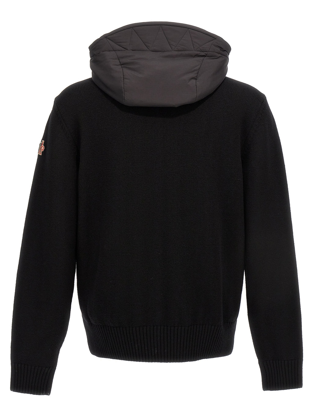 Moncler Grenoble Black Polyamide Cardigan