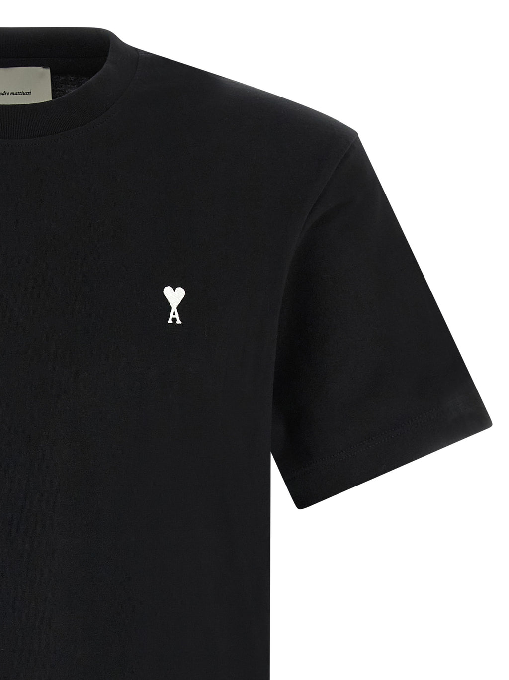 Ami Paris Bicolor Cotton T-Shirt