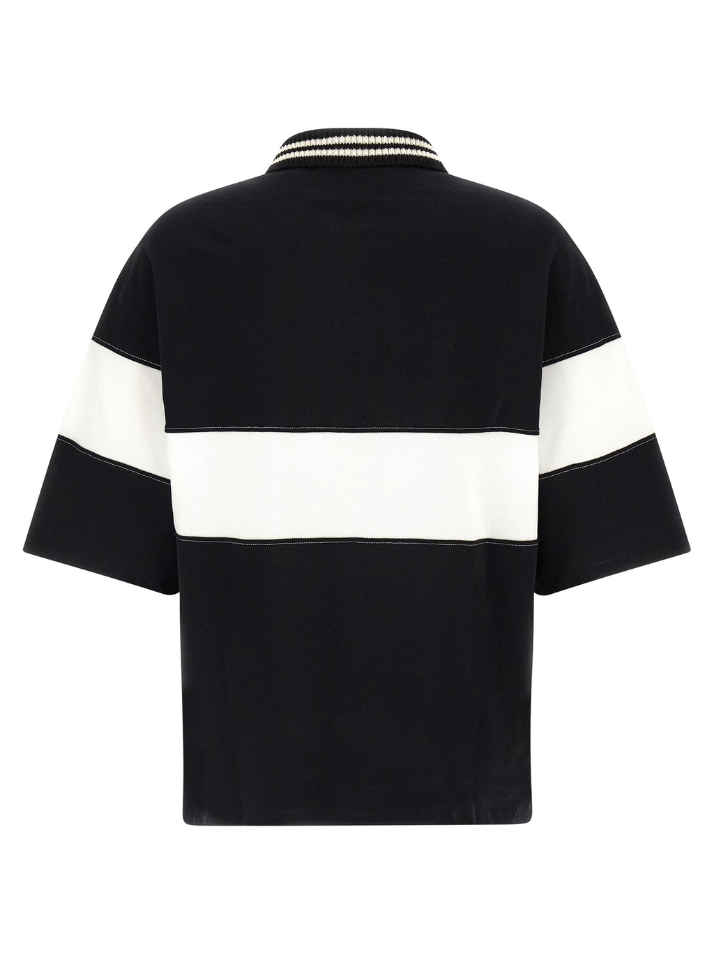 Amiri Bicolor Cotton Polo Shirt