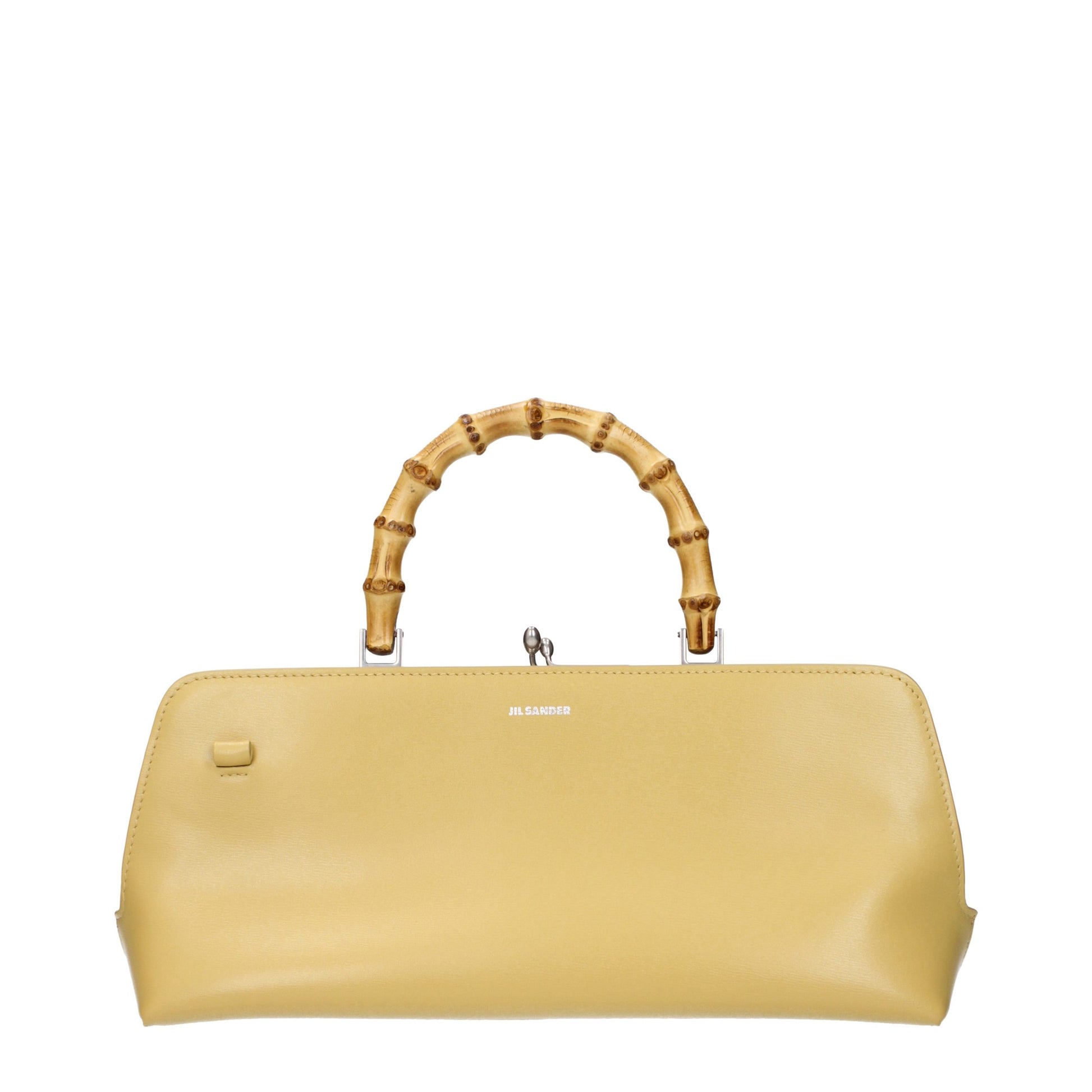 Jil Sander Yellow Leather Crossbody Bag