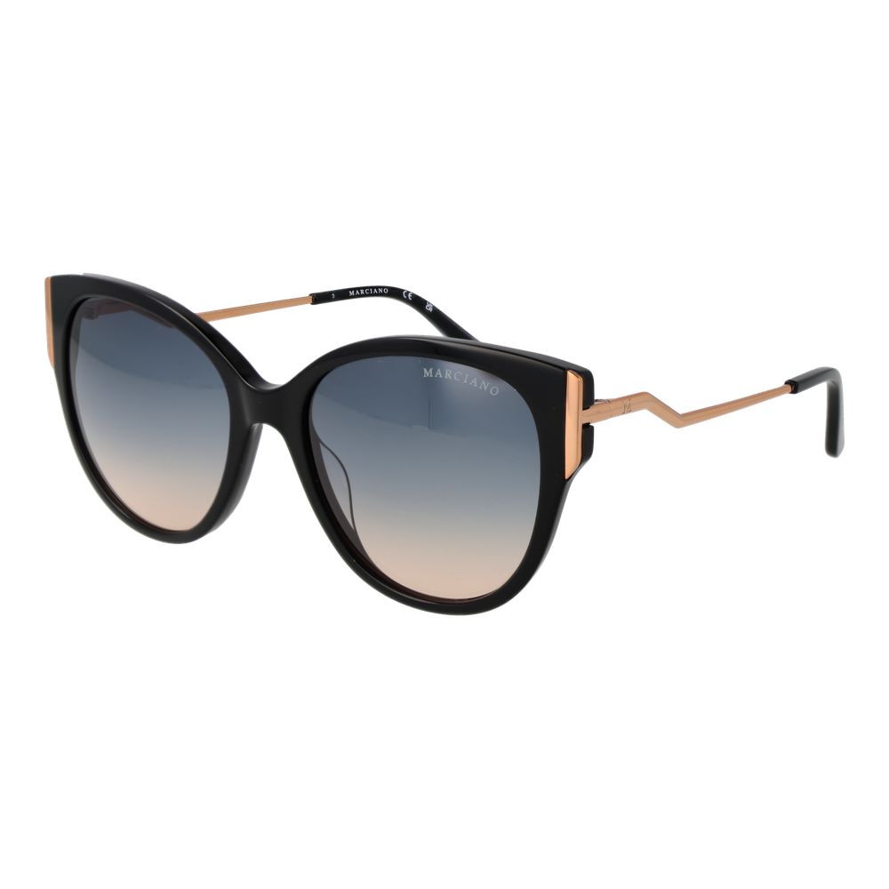 Marciano by Guess Black Acetate Sunglasses