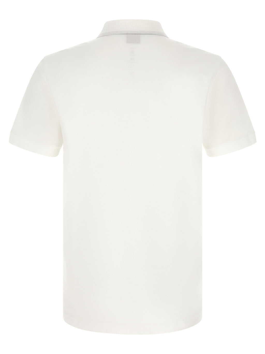Hugo Boss White Cotton Polo Shirt
