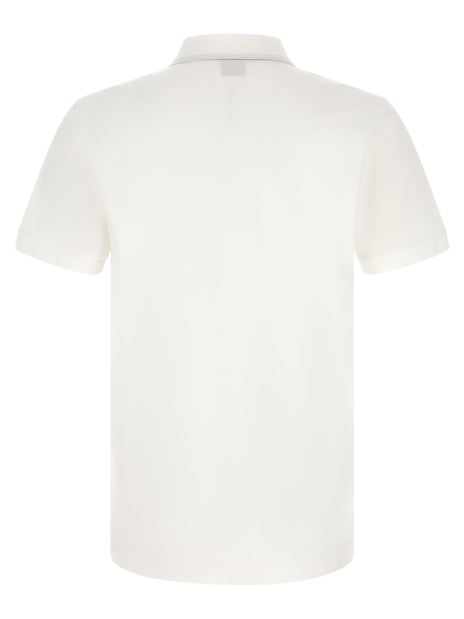 Hugo Boss White Cotton Polo Shirt