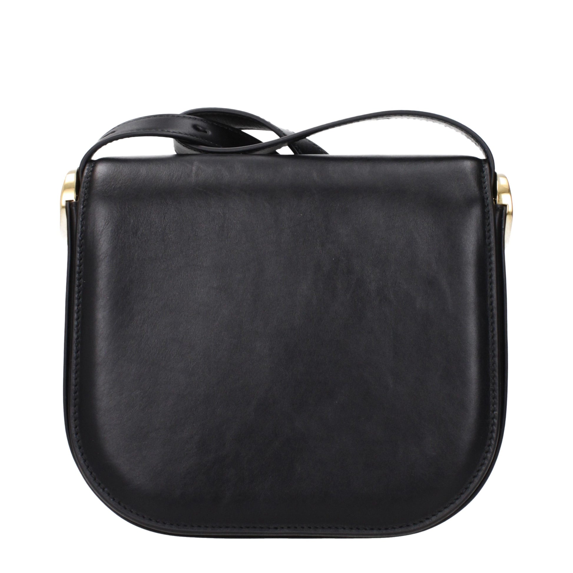 Jil Sander Black Leather Crossbody Bag