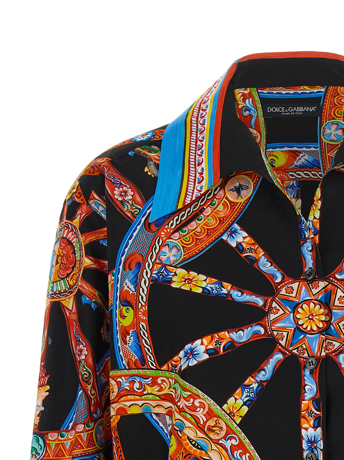 Dolce & Gabbana Bunte Baumwollbluse