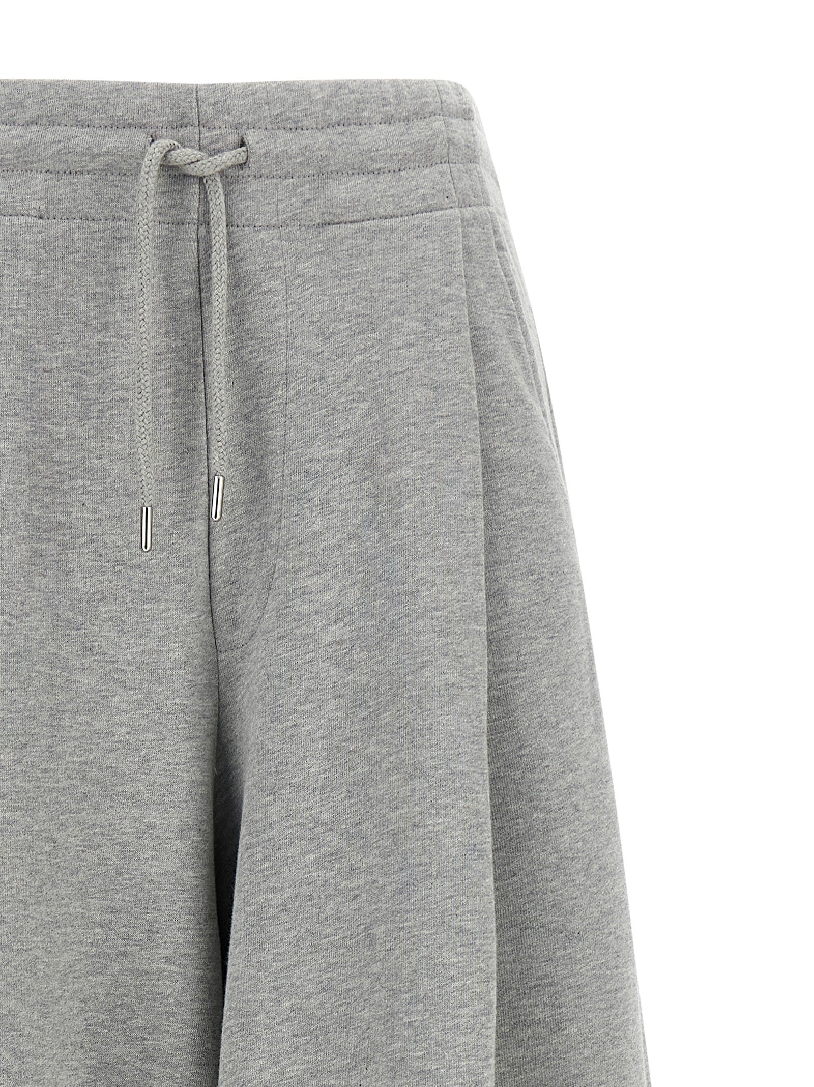 Dries Van Noten Gray Cotton Casual Pants