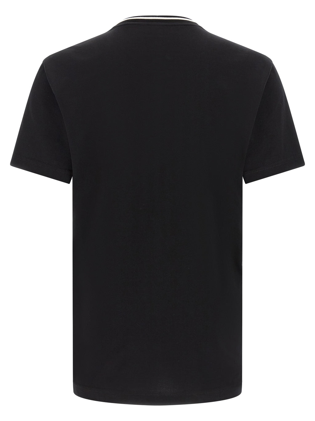 Dolce & Gabbana Black Cotton T-Shirt