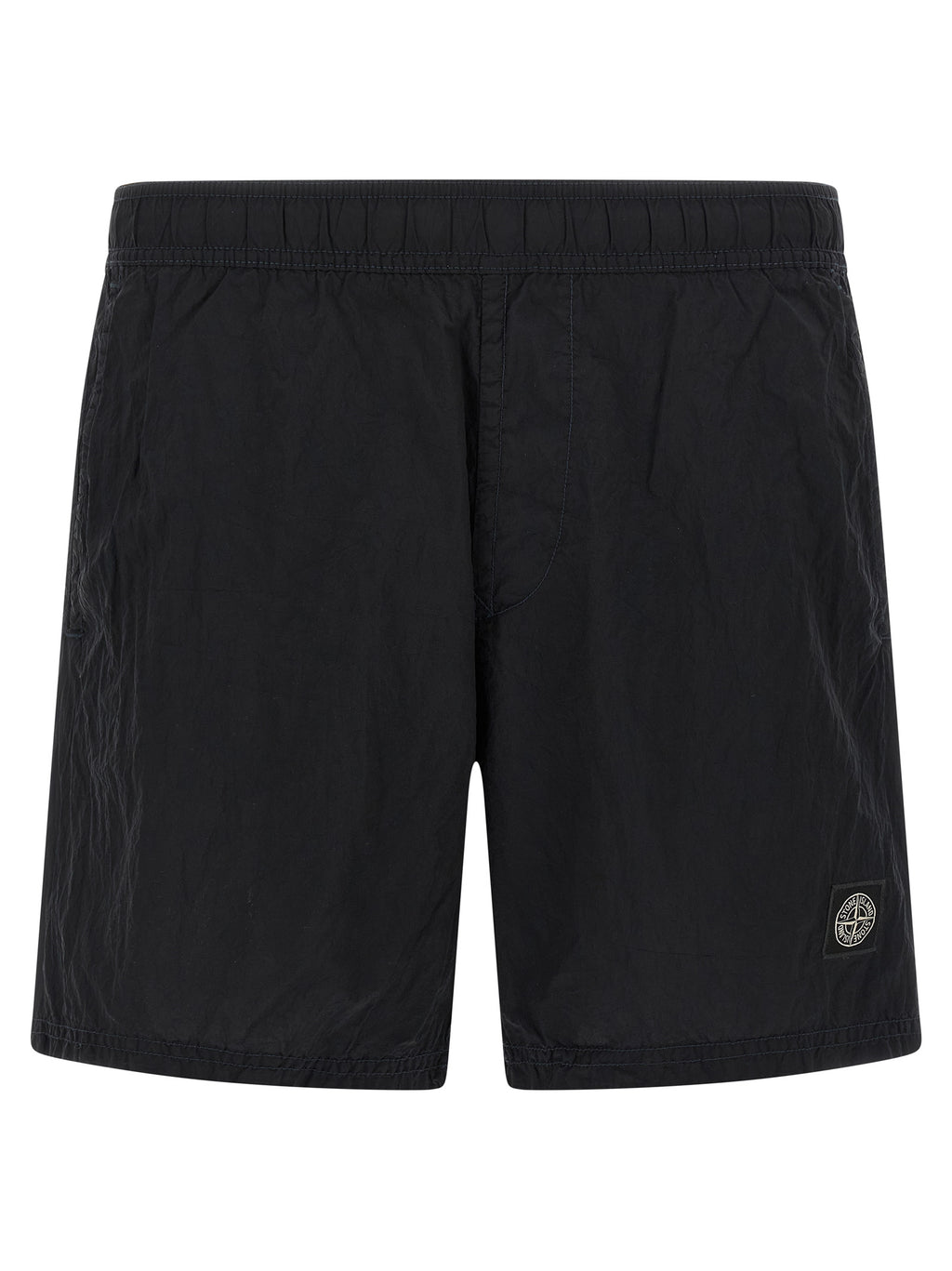 Stone Island Badeshorts aus blauem Polyamid