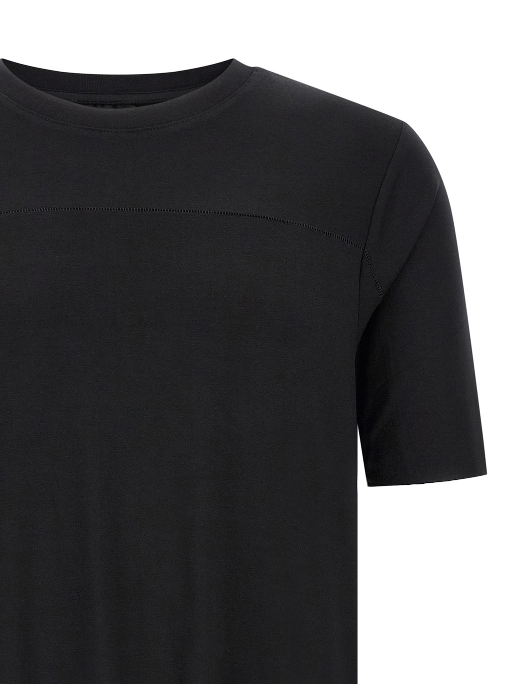 Thom Krom Black Viscose T-Shirt