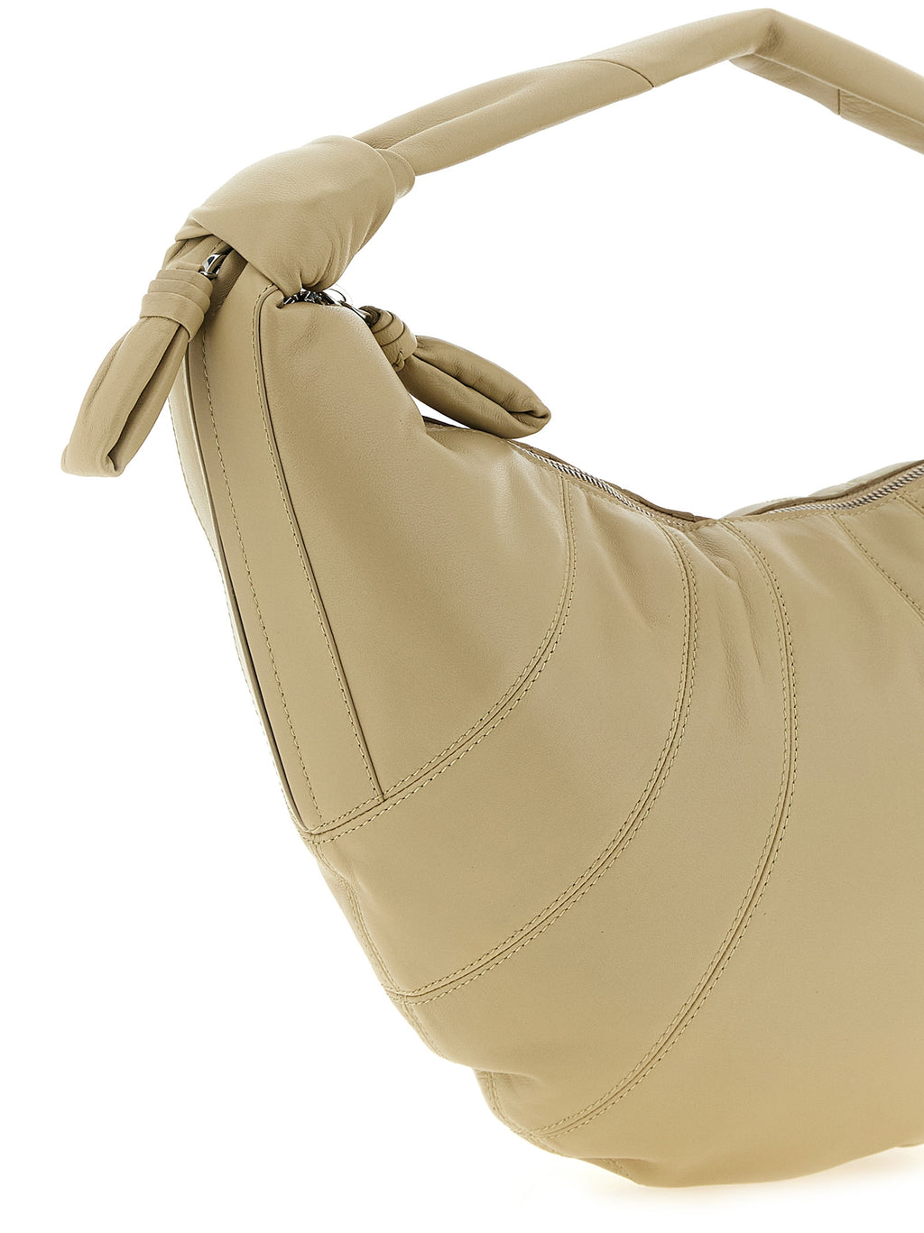 Lemaire Beige Lamb Leather Shoulder Bag