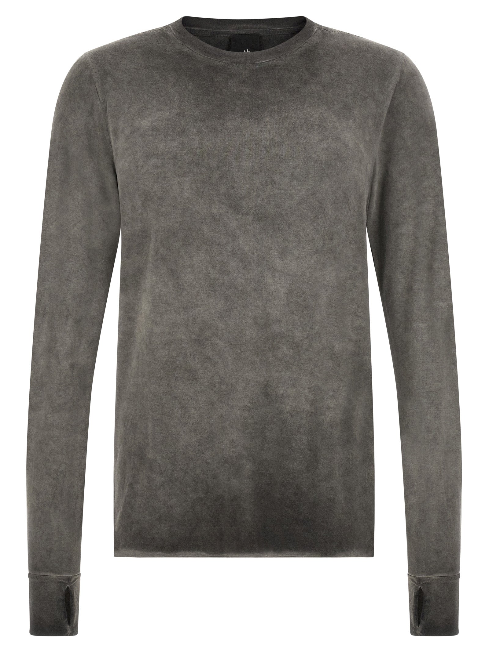 Thom Krom Gray Viscose T-Shirt