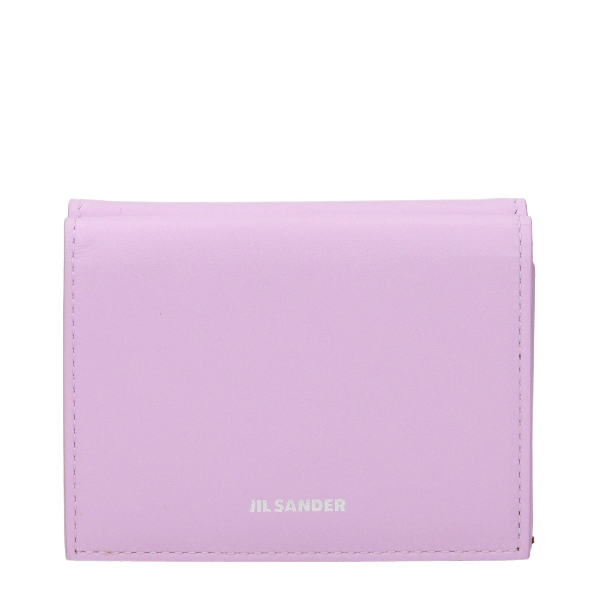 Jil Sander Pink Leather Wallet