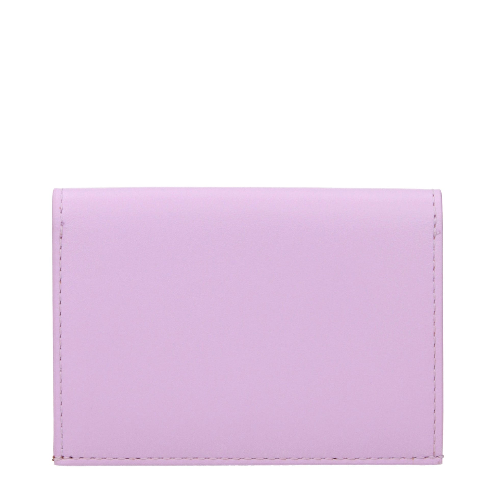 Jil Sander Pink Leather Cardholder