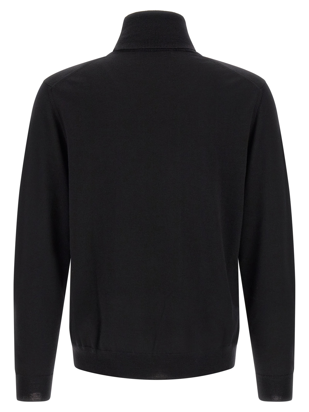 ZANONE Black Virgin Wool Cardigan