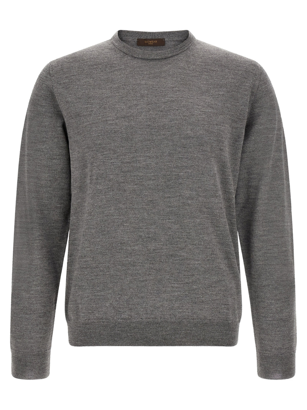 ZANONE Gray Virgin Wool Cardigan