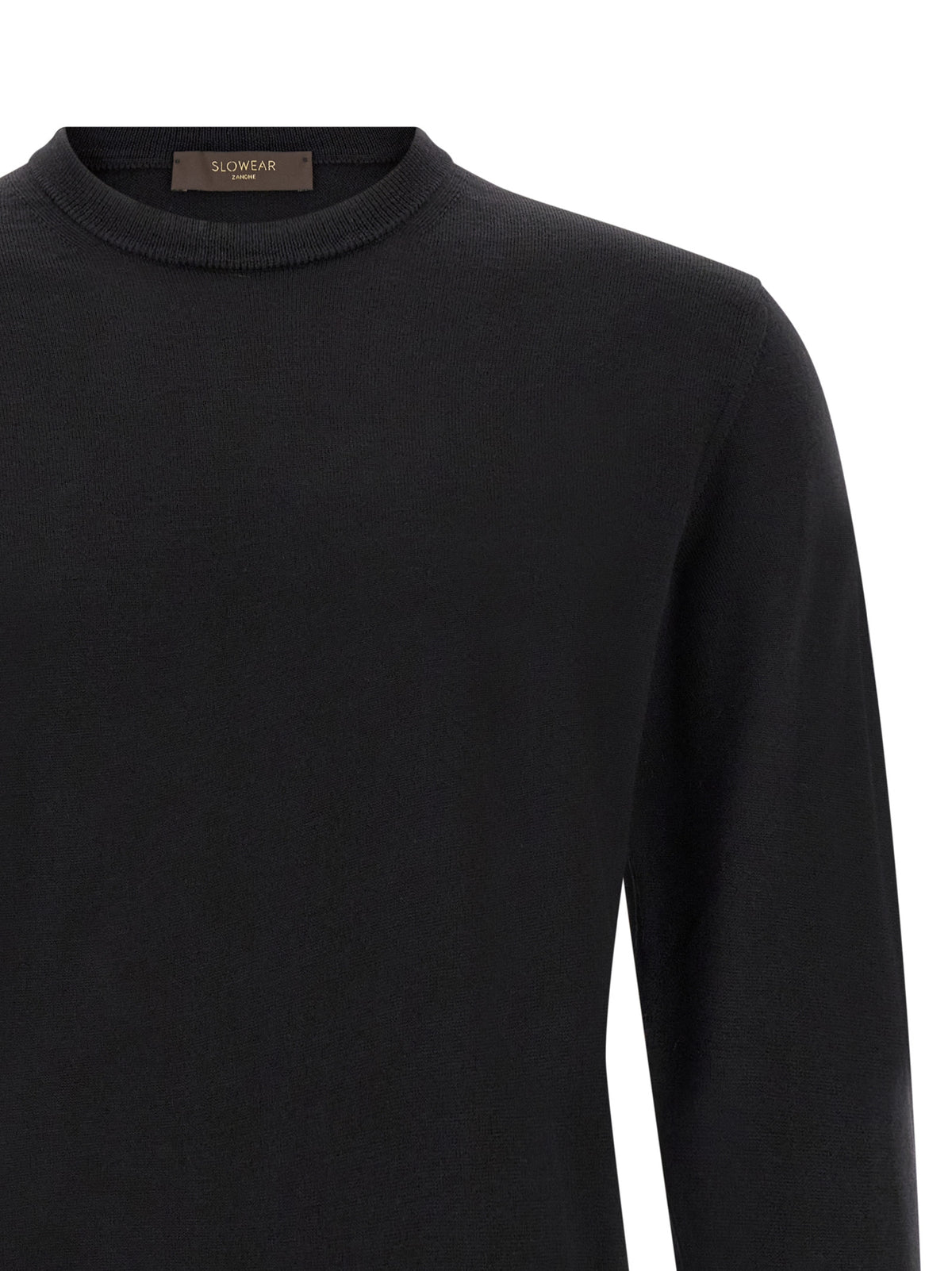 ZANONE Black Virgin Wool Cardigan