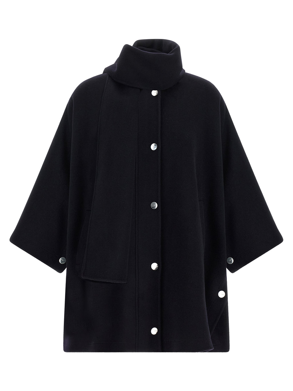 PINKO Blauer Wollmantel