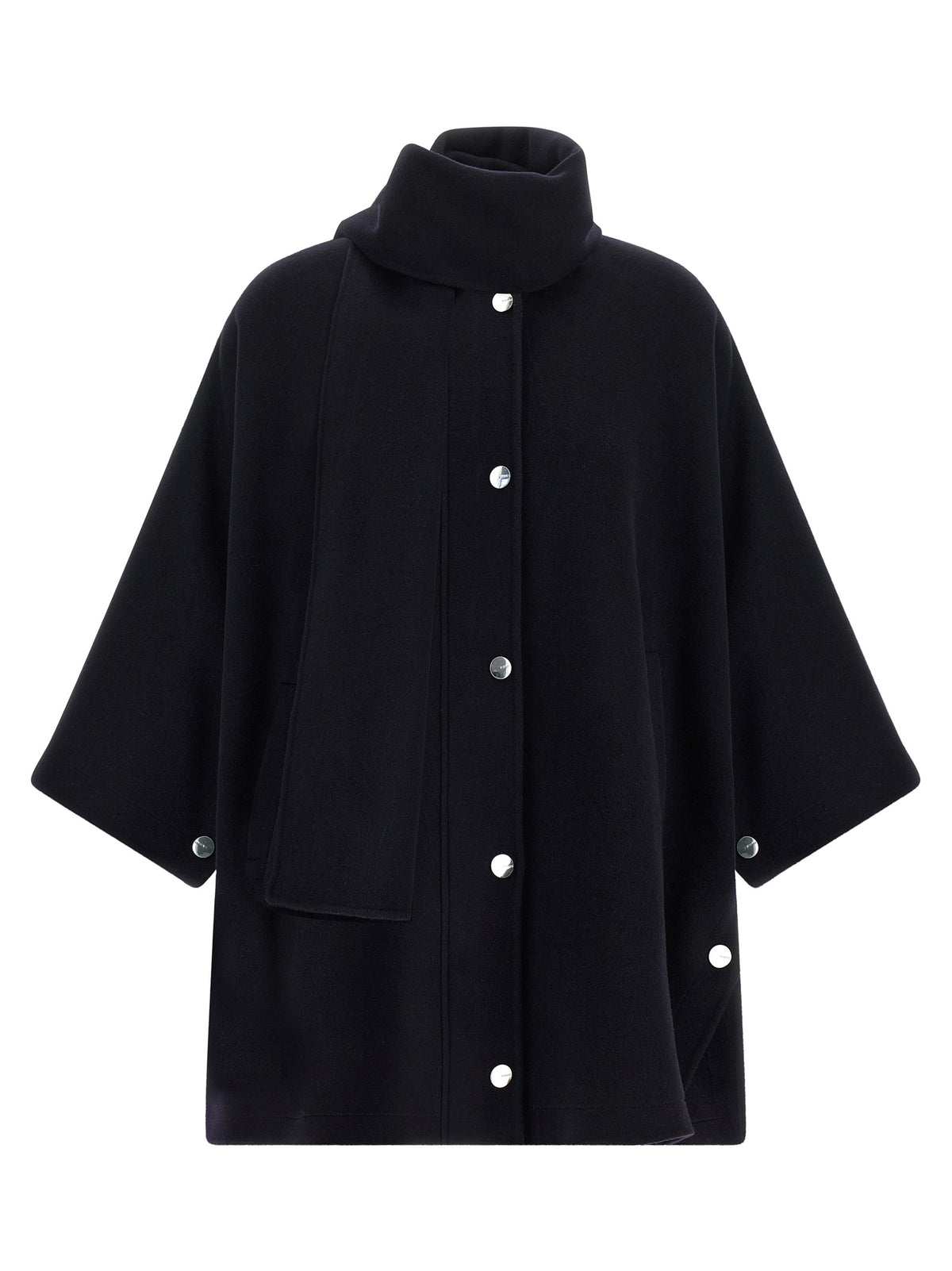 PINKO Blauer Wollmantel