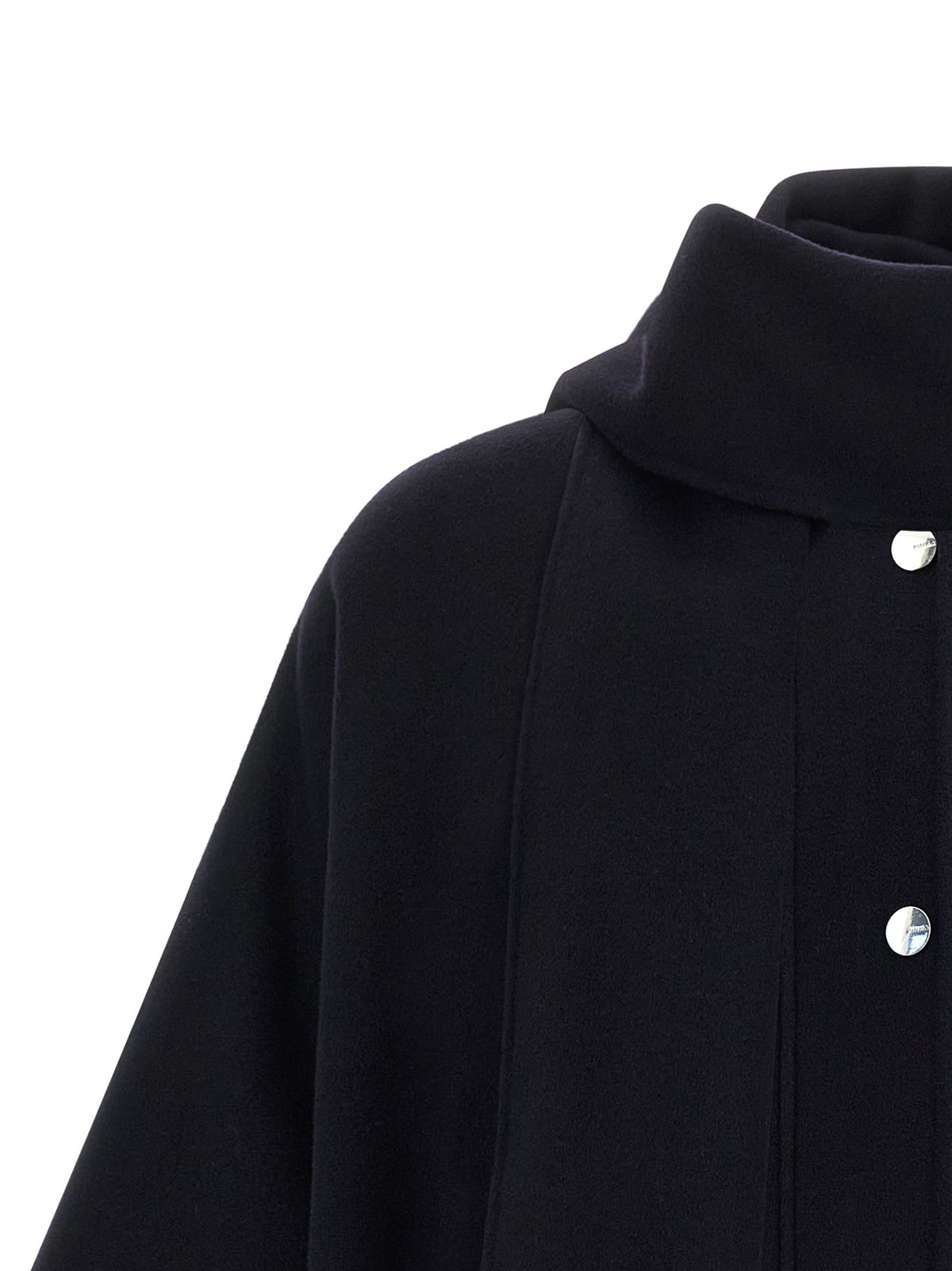 PINKO Blauer Wollmantel