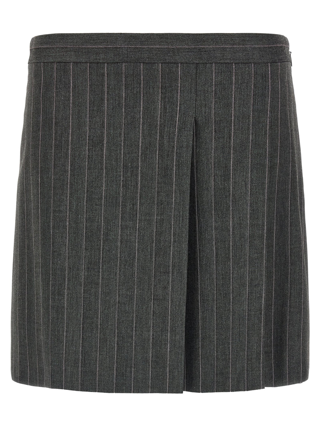 PINKO Gray Polyester Long Skirt