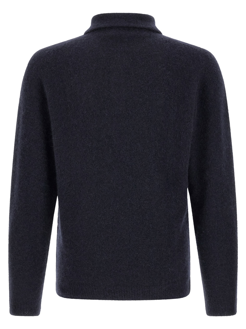 Roberto Collina Blue Cashmere Polo Shirt