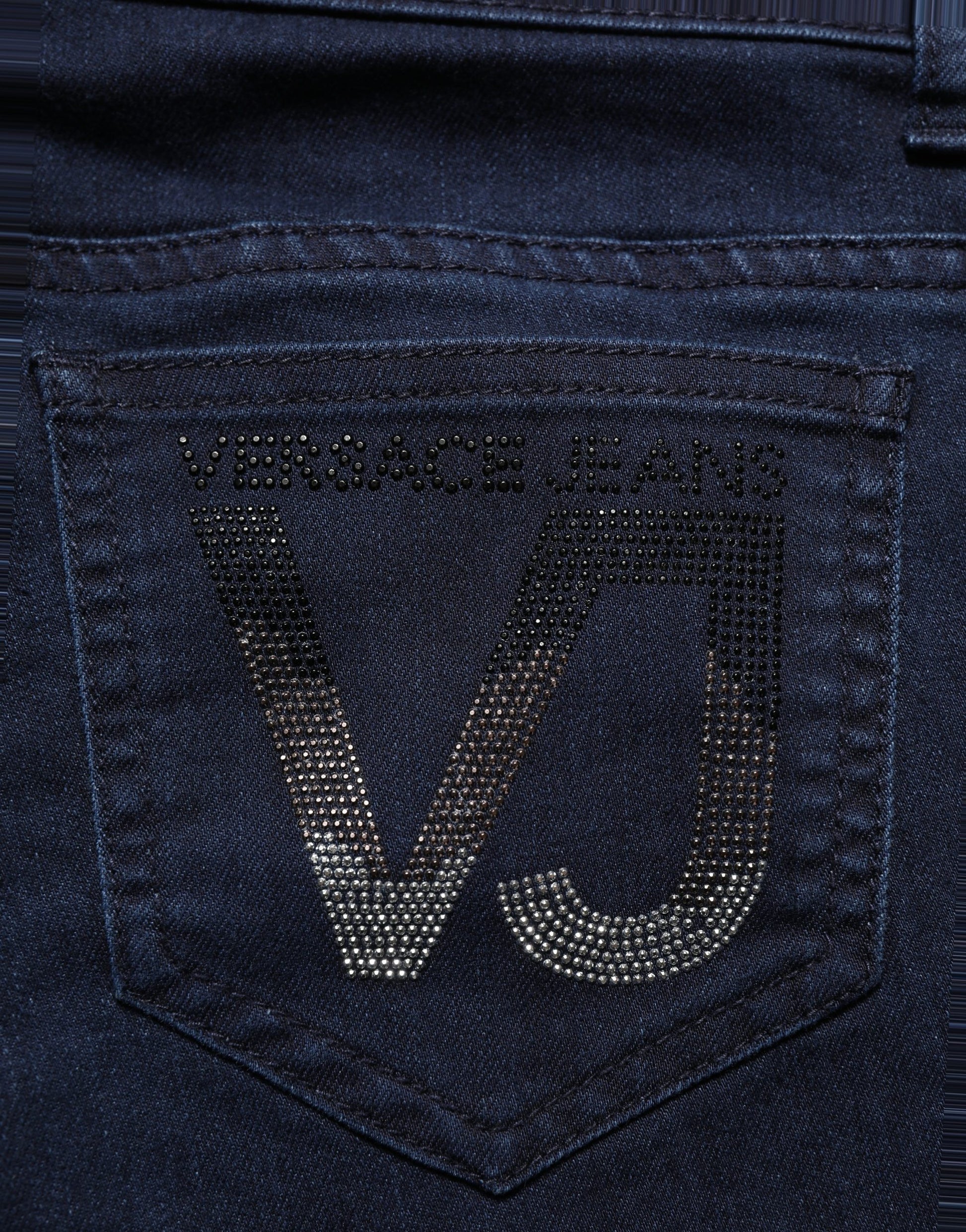 Versace Jeans Couture Blue High Waist Skinny Denim Trouser Jeans