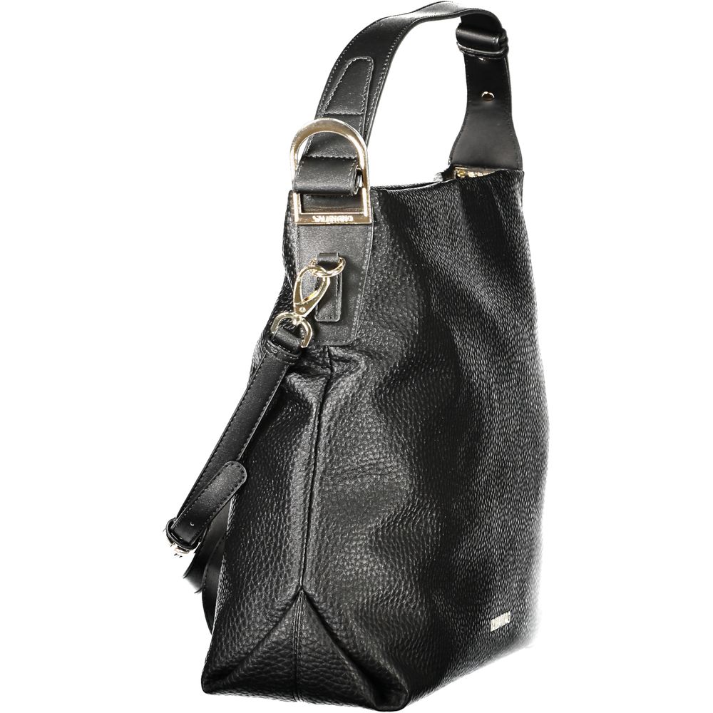 Mario Valentino Nero Damenhandtasche aus Polyurethan