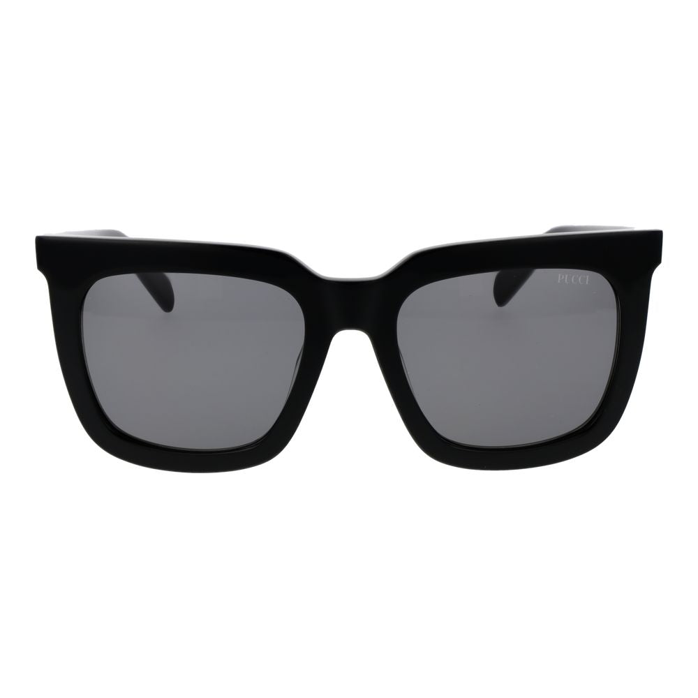 Lunettes de soleil Emilio Pucci en acétate noir