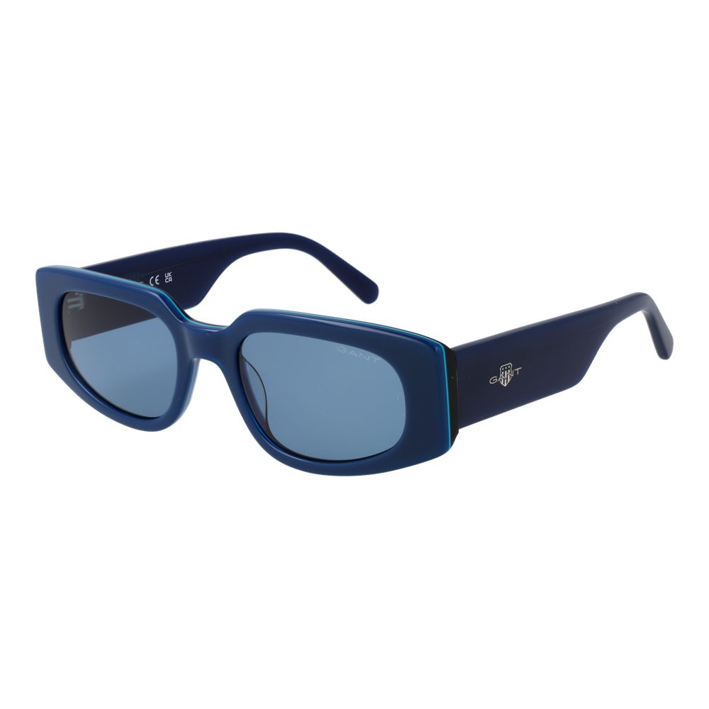 Lunettes de soleil Gant en acétate bleu