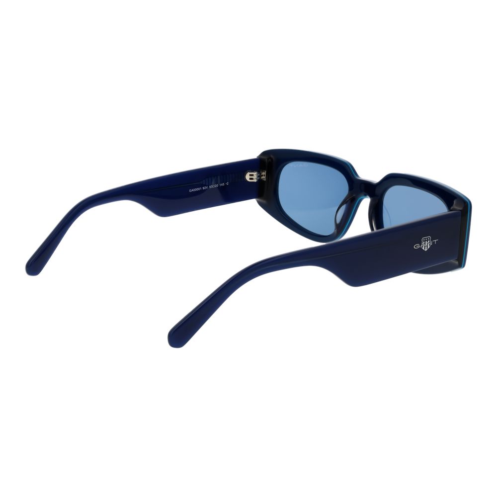 Lunettes de soleil Gant en acétate bleu