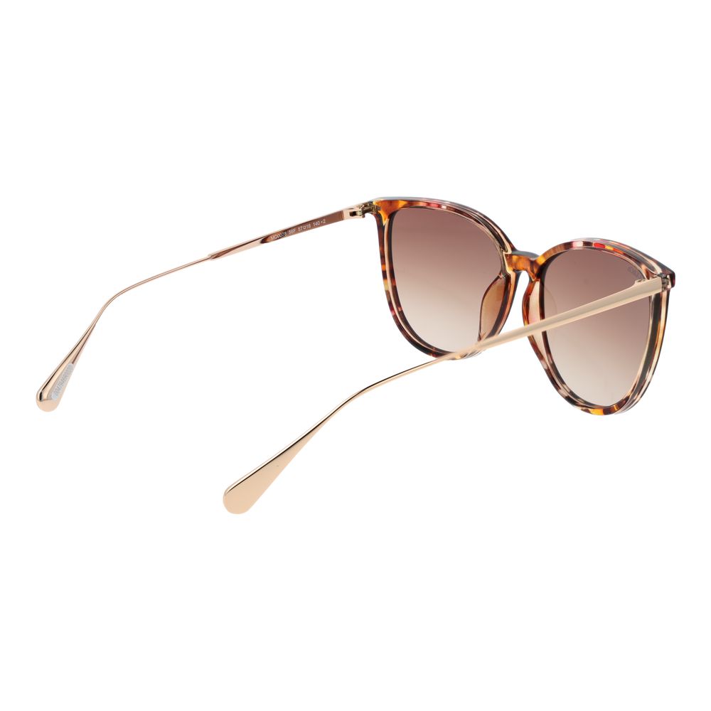 Lunettes de soleil en plastique marron Max & Co