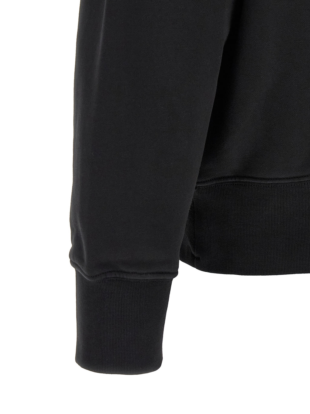 Stone Island Schwarzes Baumwoll-Sweatshirt